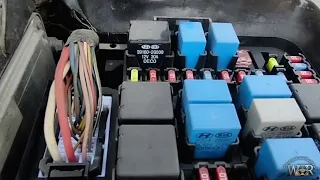 شرح علبة الكتاوت والفيوزات الرئىيسية لسيارة كيا فورتي 