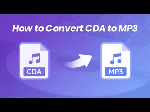 Download MP3 How to Convert CDA to MP3