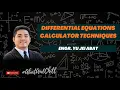 DE Calculator Techniques Differential Equations - Engr Yu Jei Abat