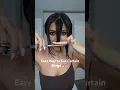 DIY CURTAIN BANGS