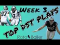 Defense Start Em Sit Em - Fantasy Football Week 3