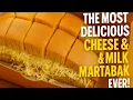 The Most Delicious Cheese \u0026 Milk Martabak Ever!