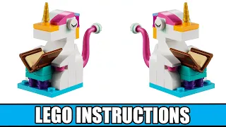 LEGO Instructions: How to Build LEGO Literacy Day Unicorn - 40403 LEGO MICRO MONTHLY BUILD SEPTEMBER