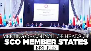 PM Narendra Modi participates in the Meeting of Council of Heads of SCO Member States in Bishkek