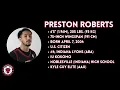 Preston Roberts Highlights