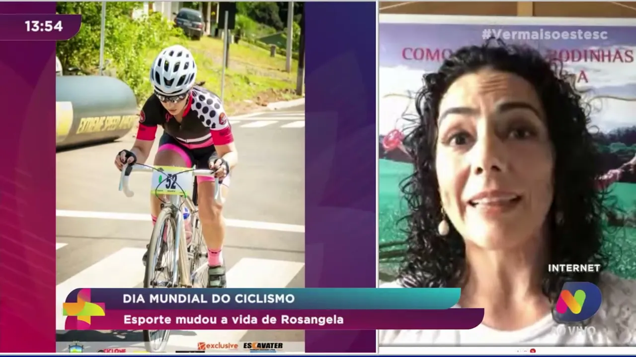 Dia Mundial do Ciclismo: esporte mudou a vida de Rosângela