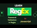 Password Validation using Regex in JavaScript in Hindi