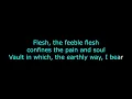 Gorguts - Earthly Love - karaoke (instrumental)
