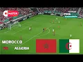 Morocco vs Algeria Womens Afcon 2026 Match Simulation eFootball PES 2021 Full Gameplay