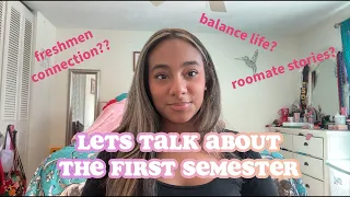 let s talk about my first semester at UMD