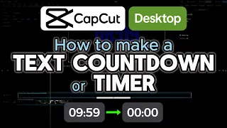 How to create a simple Text in CapCut Desktop - 2 Methods