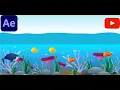 How to Create fish And Water Animation In After Effect