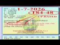 1-7-2026 Thailand Lottery 6 Digits Winning Formula HTF Totals Strategy THAI LOTTO MASTER