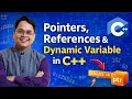 Pointers References Dynamic Variables in C Explained C Tutorial for Beginners