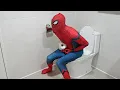 Download Lagu Spider Man in Real Life at Home ( spider-man vs ??? )