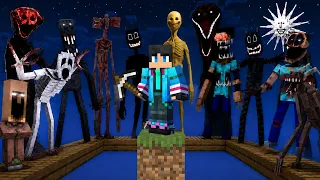 大量ホラーMODをいれてワンブロックサバイバル【 マイクラ / マインクラフト 】