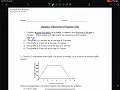 Algebra 1 Function Notation Mid-Unit 4 Practice Test Question 1