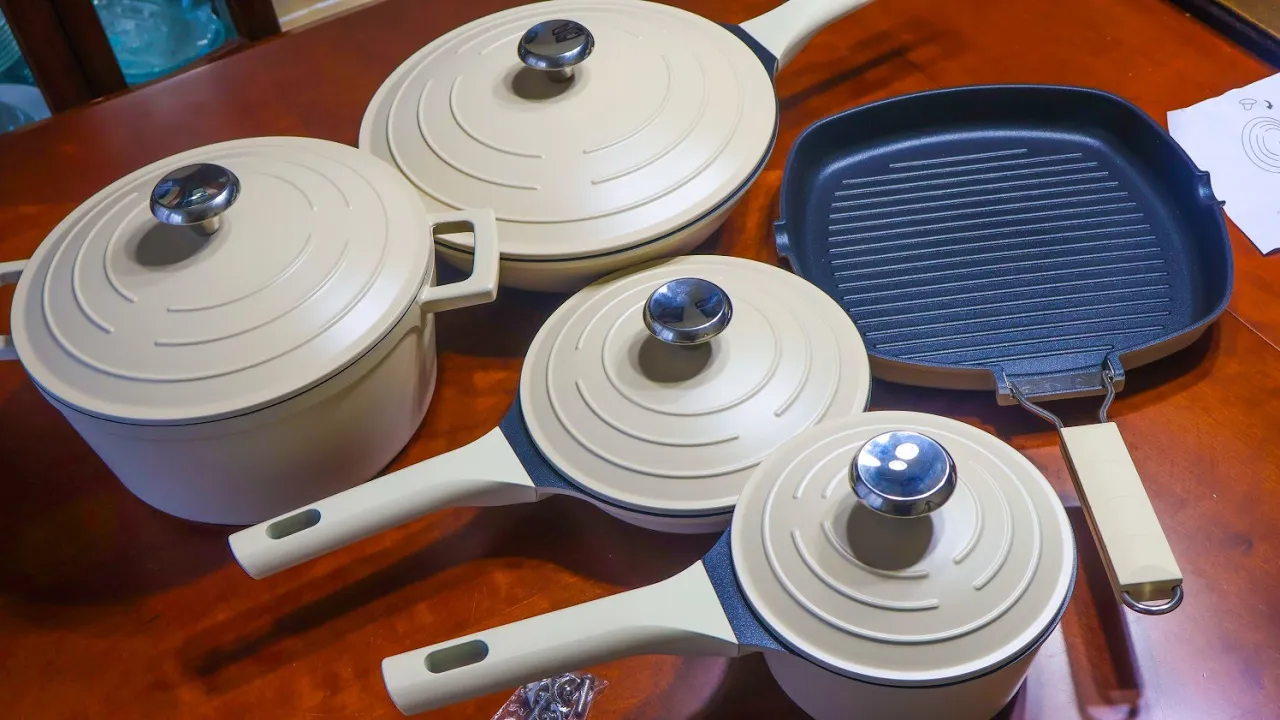 I Came Prepared This Year! Wodillo Non-Stick Pot Set Unboxing and Review