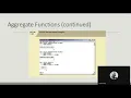Structured Query Language SQL Part 2