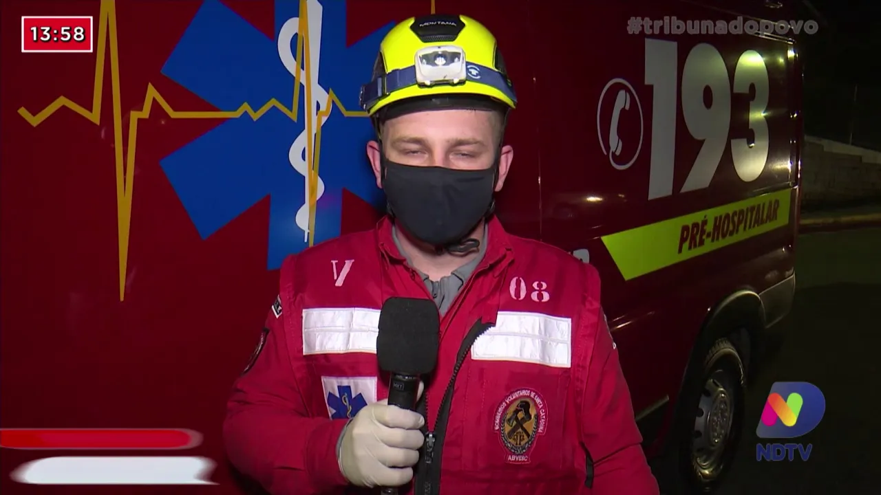 Trânsito: Motociclista é atingido por carro e fica ferido