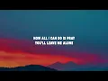 David Kushner - I Walk Away (Lyrics)