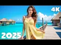 Tropical Summer Vibes 2025 🌴 The Best Of Vocal Deep House Music Mix 4K UHD for TV Relaxation