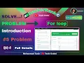 Problem For loop in C HackerRank problem solving Tasin Coder