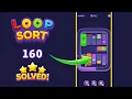Loop Sort - Level 160 Walkthrough Solution Gameplay Voodoo
