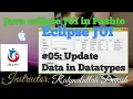 Eclipse JUI Update data use eclipse JUI