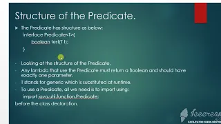 Lambda Expressions in Java Using Predicate