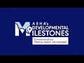 ASHA s Developmental Milestones Communication Hearing Speech and Language
