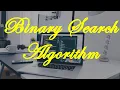 1 8 BINARY SEARCH EXAMPLE TIME COMPLEXITY APPLICATIONS ALGORITHMS