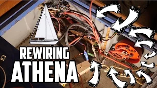 Sail Life – A storm, leaks and the last of the old wiring (rewiring the boat) – DIY sailboat refit