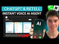 Build Instant Retell AI Voice Agents with ChatGPT Full Beginner Guide