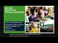 SB 1383 Model Edible Food Recovery Agreement