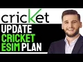 How To Update Cricket Wireless E-SIM Plan For More DATA 2025 GUIDE