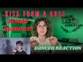 Lagu DANCER REACTS DIMAS SENOPATI - KISS FROM A ROSE (ACOUSTIC COVER) + DANCE #reaction