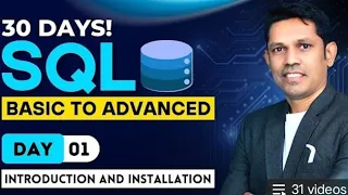 SQL Tutorial from Basic to Advanced 30 Days SQL learning Challenge