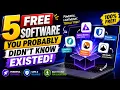 5 FREE Software You Probably Didn t Know Existed