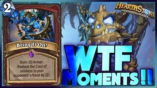 Hearthstone Frozen Throne WTF Moments - Funny and lucky Rng Moments