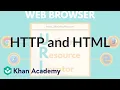 HTTP and HTML Internet 101 Computer Science Khan Academy