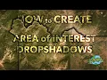 One Minute Map Hack Area of Interest Dropshadow Effect
