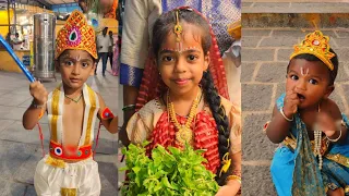 💢Sahana Krishna Jayanthi Special🦚Pappa Vs Appa😂#சஹானா | #ramsivasatamil | #comedy | #shorts