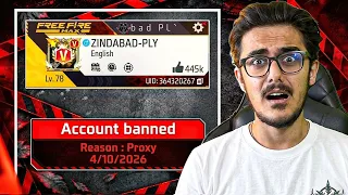 V Badge ID BANNED After Using Proxy! 😭