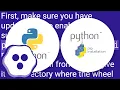 How do I install a Python package with a whl file