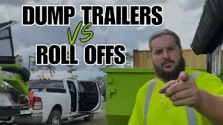 Dump Trailers VS Roll Offs Dumpster Rental Business FAQs