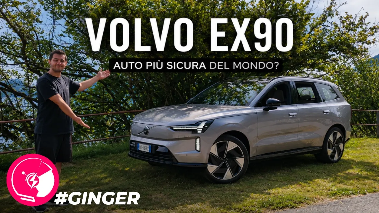 Volvo EX90 800V | L'auto più SICURA al MONDO diventa ELETTRICA ?!