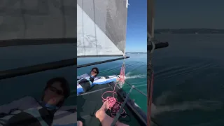 #hobiecat No wind sailing ⛵️