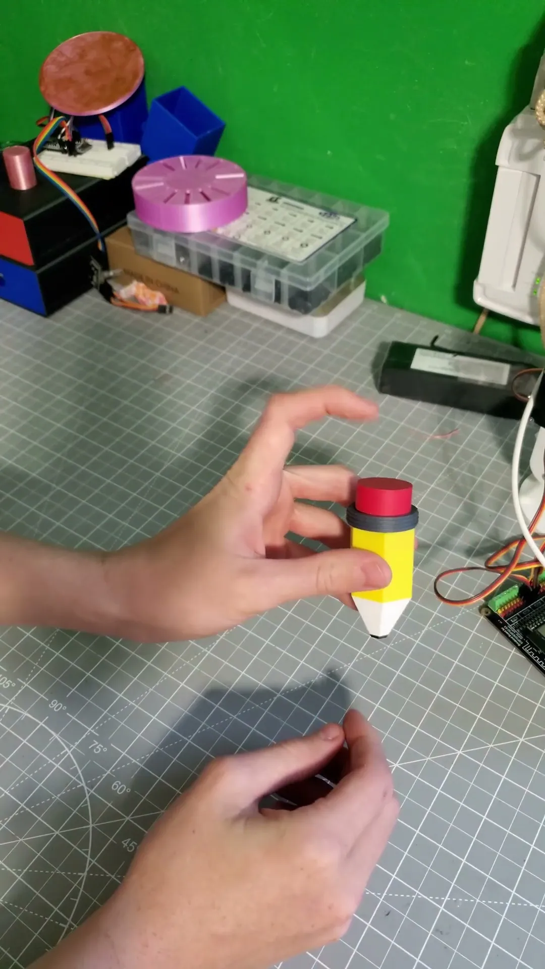 ClickPoint Fidget Pencil | Desk Toy with Mechanical Key Switch