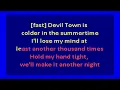 Cavetown – Devil Town (karaoke)